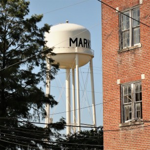 Marks water tower